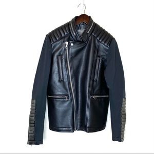 ASOS Men’s Faux Leather Biker Jacket